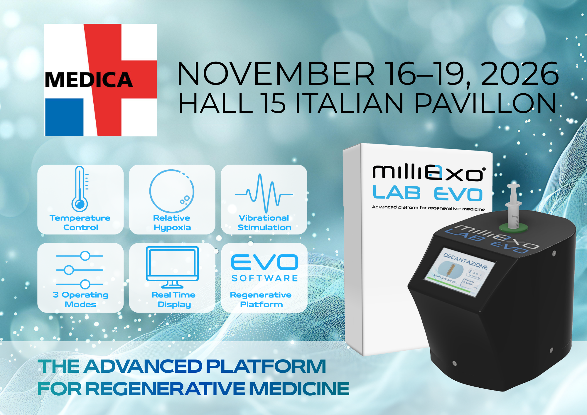 Dual Trend a MEDICA 2026 Düsseldorf MilliExo EVO®