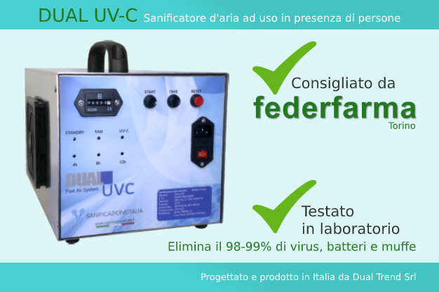 Dual UV-C Federfarma